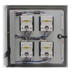 4 Way Smartpanel X96-5AMP-MID Pre-wired MID Meter Panel for Single/Three Phase Systems(includes 4 meters) - Image 4
