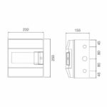 1 way SDM630CTE pre-wired Meter box - Image 3