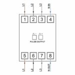 YTL DEM4A00B Three Phase Meter (Modbus output) - Image 2