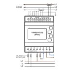 SDM630MCT-E-MID CT single / three phase digital kwh meter (X835- CT) V2 - Image 3