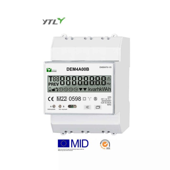 DEM4A00b YTL DEM4A00B Three Phase Meter (Modbus output) - Image 1